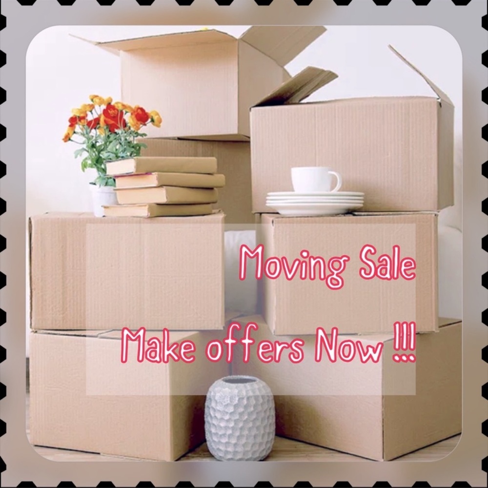EVERYTHING MUST GO!! MOVING SALE